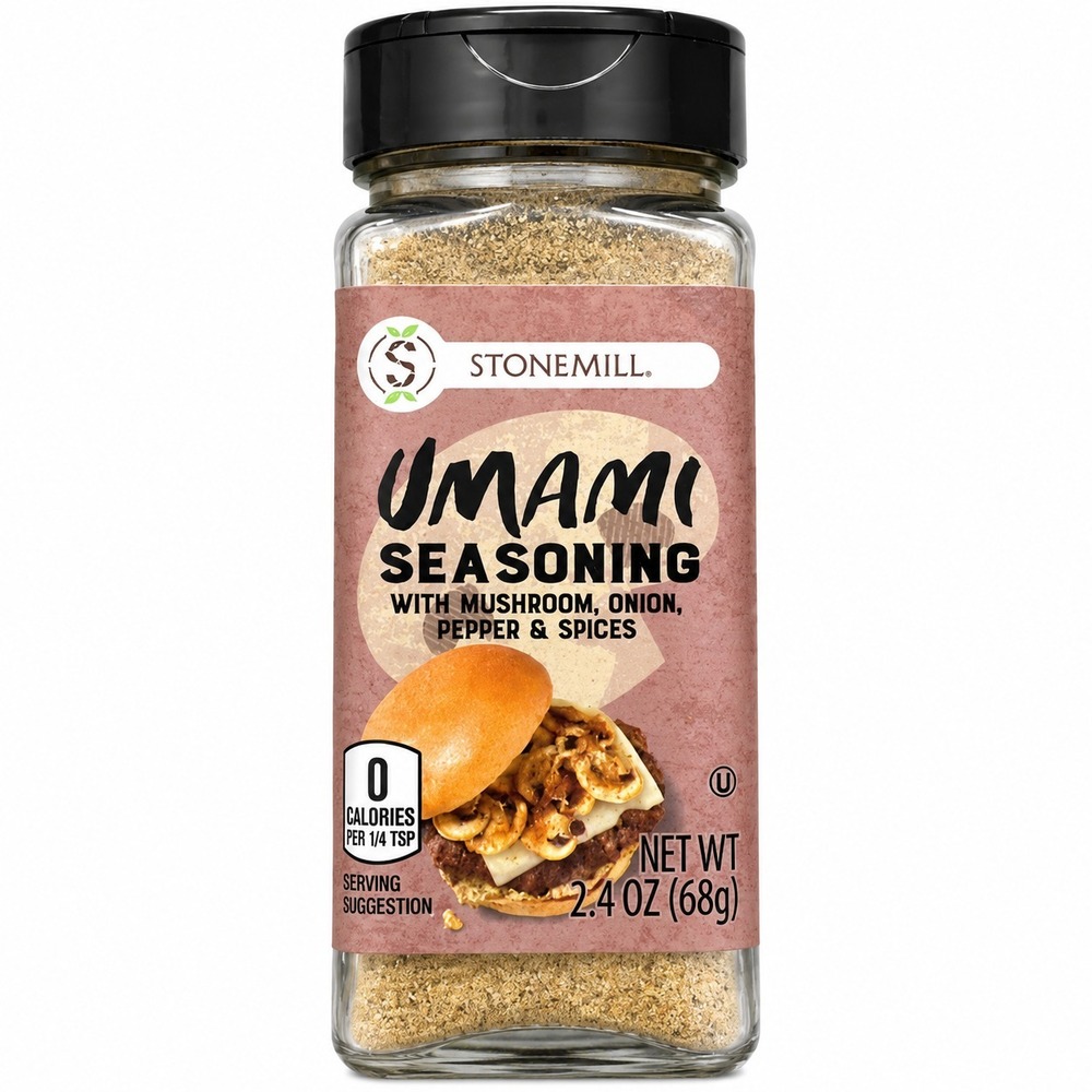 Stonemill Umami Seasoning Blend 2.4oz Retired Aldi Find Spice Glass Jar 2022